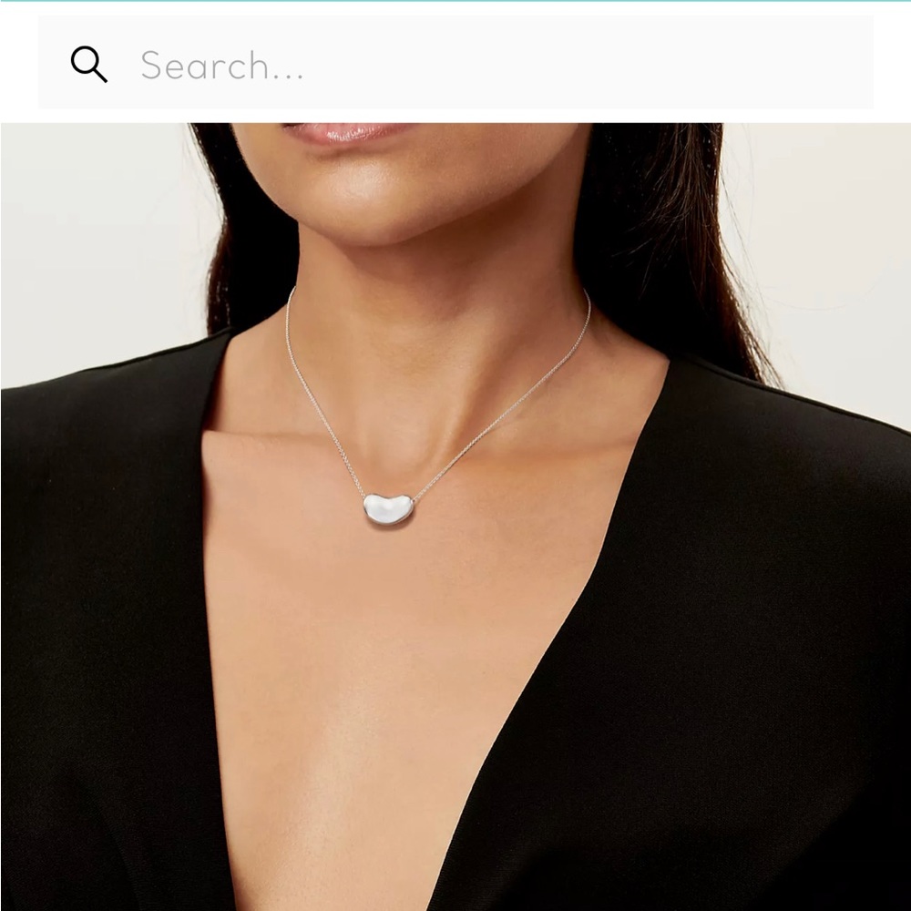 Tiffany Elsa Perretti Bean necklace 18mm